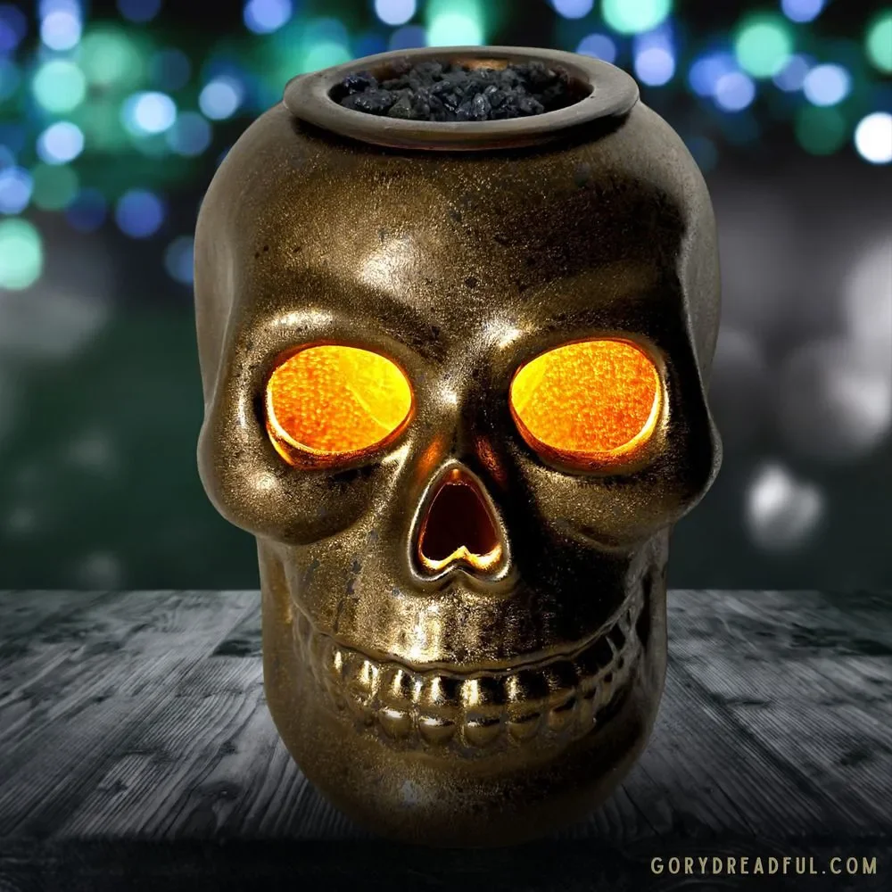 Edgar Allan Schmoe Sizzling Room Salt Potpourri: Spicy Pumpkin Persimmon Scent